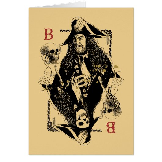 Hector Barbossa - Ruler Of The Seas Cards (Front)