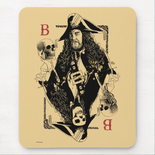 Hector Barbossa _ Ruler Of The Seas Mouse Pad