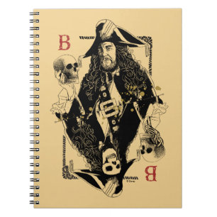 Hector Barbossa - Ruler Of The Seas Notebook