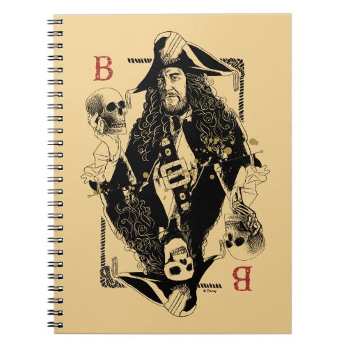 Hector Barbossa _ Ruler Of The Seas Notebook