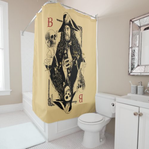 Hector Barbossa _ Ruler Of The Seas Shower Curtain