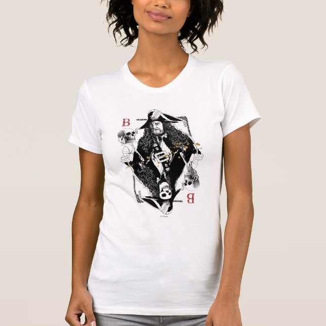 Hector Barbossa - Ruler Of The Seas T-Shirt (Front)