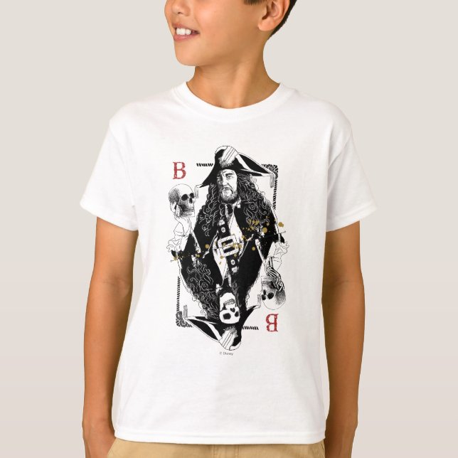 Hector Barbossa - Ruler Of The Seas T-Shirt (Front)