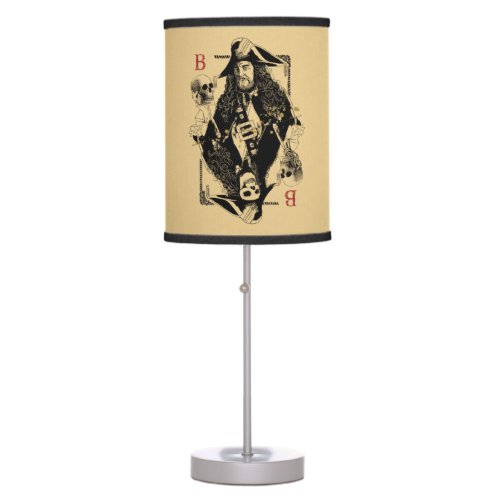 Hector Barbossa _ Ruler Of The Seas Table Lamp