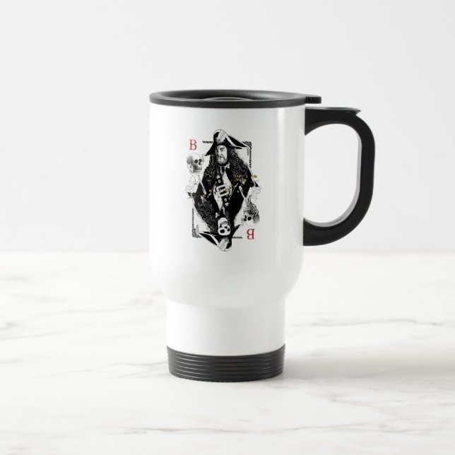 Hector Barbossa - Ruler Of The Seas Travel Mug (Right)