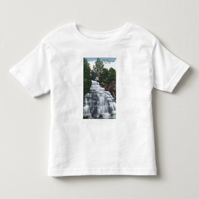Hector Falls near Seneca Lake View Toddler T-shirt (Front)