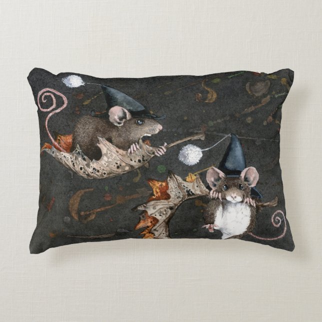 "Hector was a tad clumsy" Accent Pillow (Front)