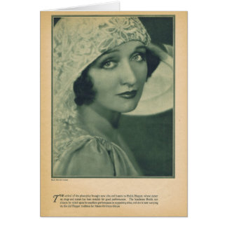 Hedda Hopper vintage portrait actress Cards