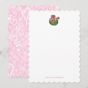 Heddy Hedgehog personalized Note Card