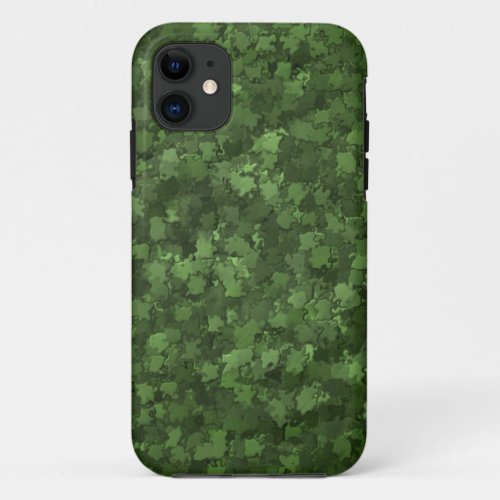 Hedge Leaf Camo iPhone 11 Case