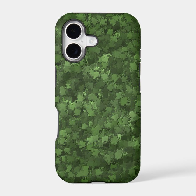 Hedge Leaf Camo Iphone Case (Back)