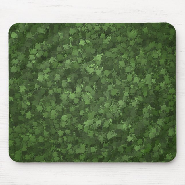 Hedge Leaf Camo Mouse Pad (Front)