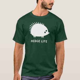 Hedge Life – Woodland Hedgehog Design T-Shirt