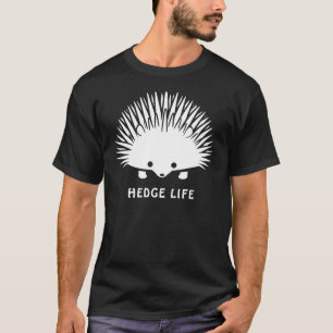 Hedge Life – Woodland Hedgehog Design T-Shirt