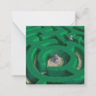 Hedge Maze Card