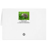 "Hedgehog (28)" Cards (Back Horizontal)