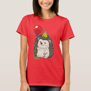 Hedgehog Birthday Balloon T-Shirt