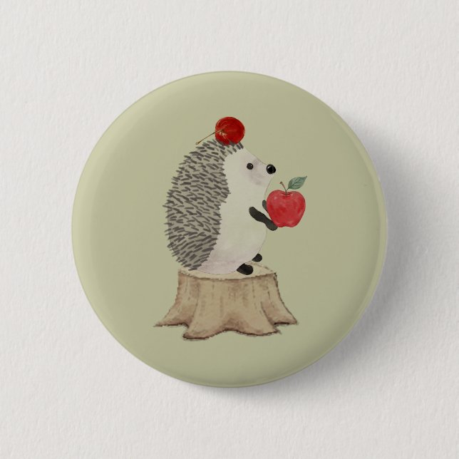 Hedgehog Button (Front)
