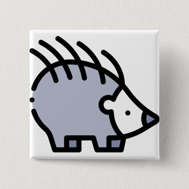 hedgehog button (Front)