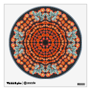 Hedgehog Cactus Mandala 2 Decal