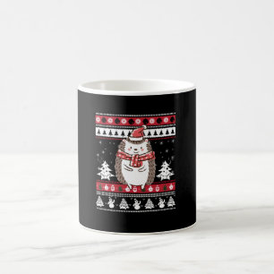 Hedgehog Christmas Coffee Mug