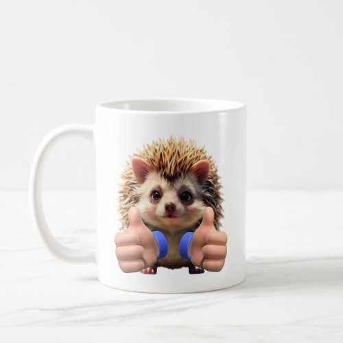 hedgehog  coffee mug