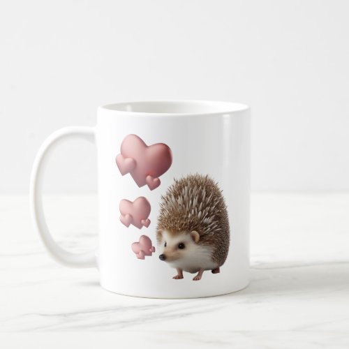hedgehog   coffee mug