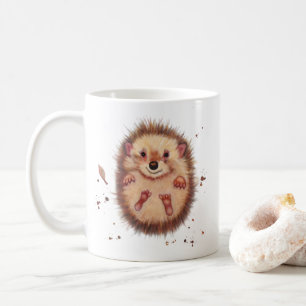 Hedgehog coffee mug. “I ❤️ Hedgehogs” Coffee Mug