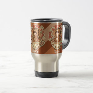 Hedgehog Coffee Travel Mug for Commuters