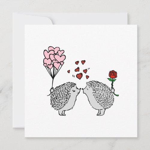 Hedgehog couple love