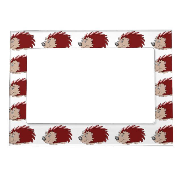 Hedgehog Design Magnetic Photo Frame (Front)