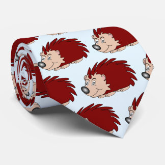 Hedgehog Design Neck Tie