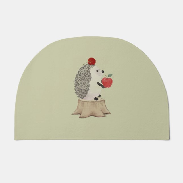 Hedgehog Doormat (Front)