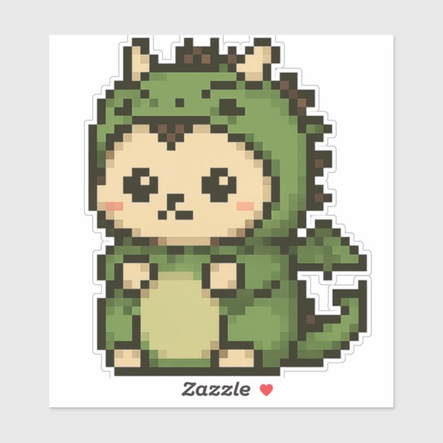 hedgehog dragon 6x6 sticker (Sheet)