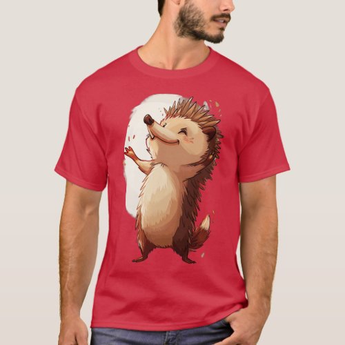 Hedgehog e Basics T_Shirt
