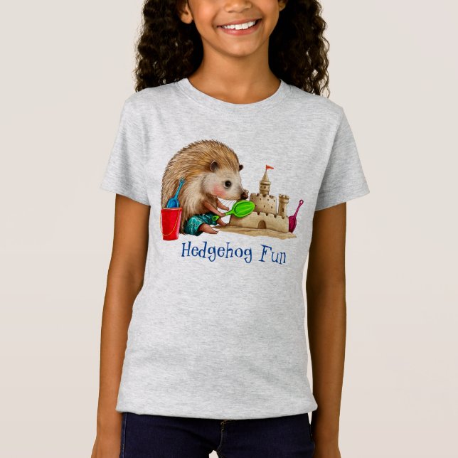 Hedgehog Fun T-Shirt (Front)