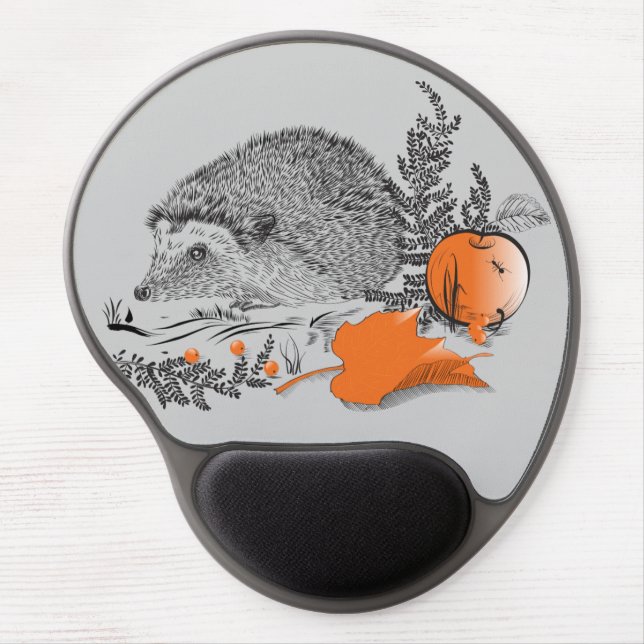 Hedgehog Gel Mouse Pad (Front)