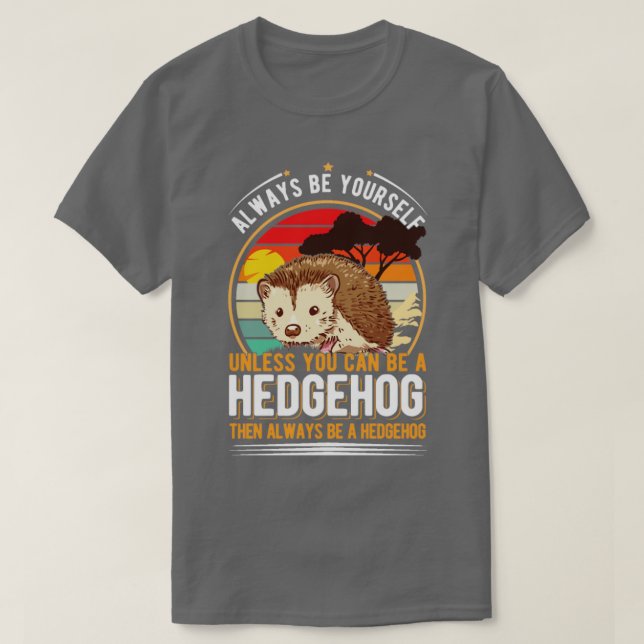 Hedgehog Gift T-Shirt (Design Front)