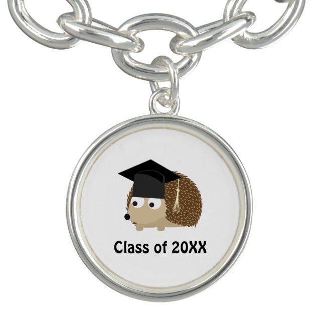 Hedgehog Graduate 20XX Charm Bracelet (Design)
