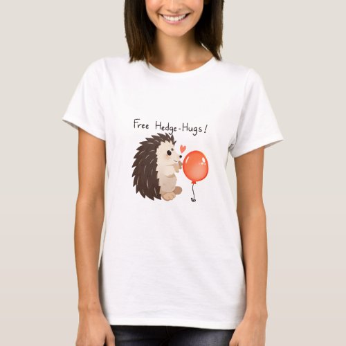 Hedgehog Hug  T_Shirt