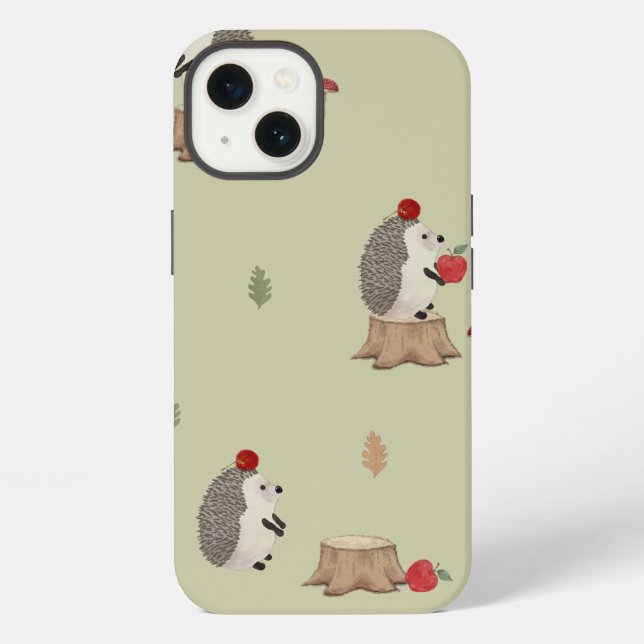 Hedgehog Iphone Case (Back)