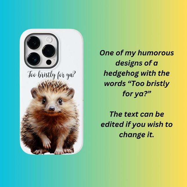 Hedgehog  iphone case (Creator Uploaded)