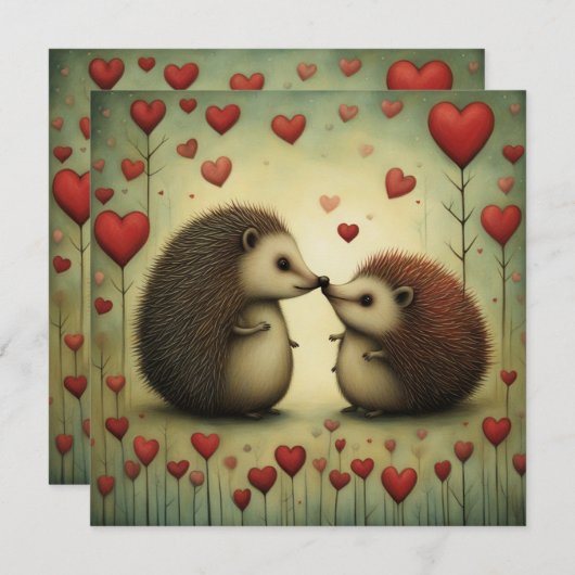 Hedgehog Love 1 (Front/Back)