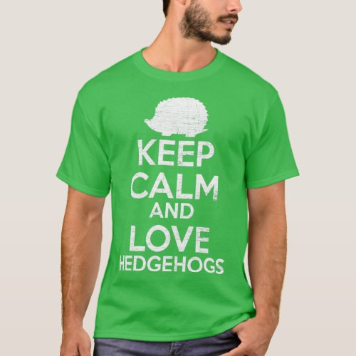 Hedgehog Love  1  T_Shirt