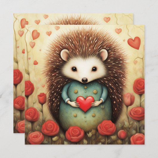 Hedgehog Love 2 (Front/Back)
