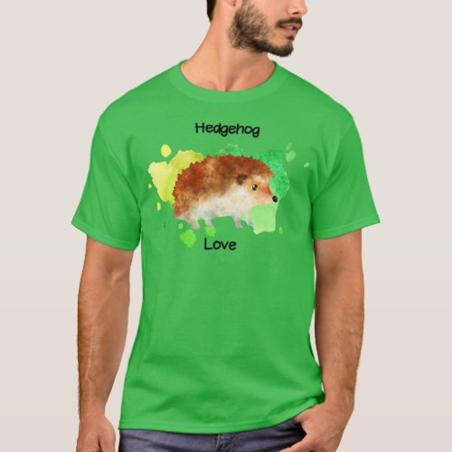 Hedgehog Love  4  T_Shirt