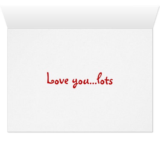 Hedgehog Love Card (Inside Horizontal (Bottom))