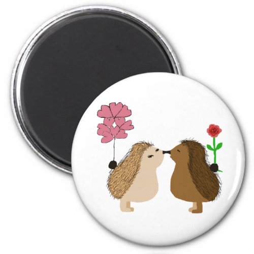 Hedgehog Love  Magnet