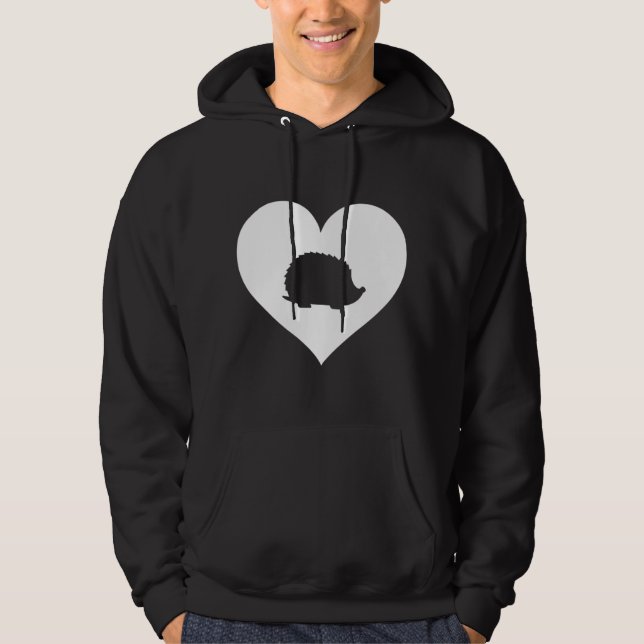 Hedgehog Lover Women Girls Boys Youth Hoodie (Front)