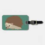 Hedgehog Luggage Tag at Zazzle